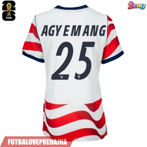 Lacne Ženy Futbalové dres Spojené štáty Patrick Agyemang #25 MS 2026 Krátky Rukáv - Domáci